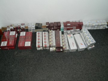 Comerţ cu ţigări, întrerupt de către jandarmi